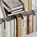 Stacked Books And Magazines With Various Sizes Colorful Covers And Different Designs