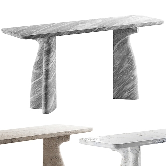 Modern table side Mathieu Delacroix 3d model