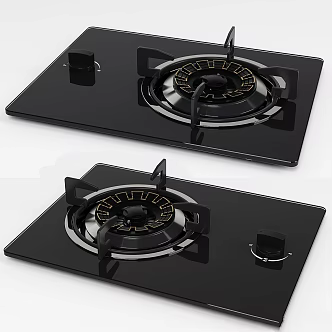 Modern kitchenware Gas stove Stove Kitchen IKEA 3d model