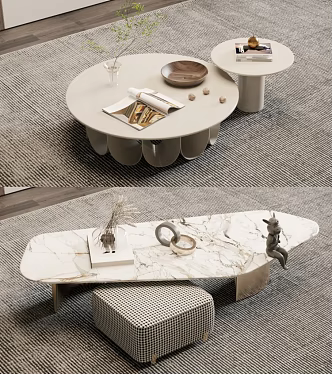 Modern coffee table 3d model