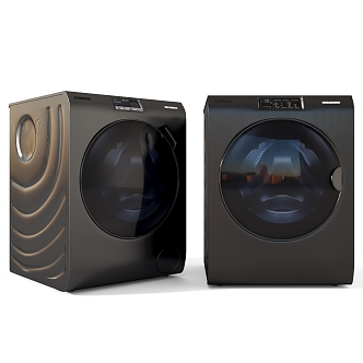 Modern washing machine 3d model