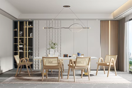 Modern Restaurant 3d model