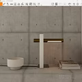 Modern Table Lamp Metal Table Lamp 3d model