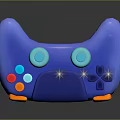 gamepad wireless gamepad game console accessories gamepad 3d model