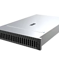High Performance Rack Mounted Server With Multiple Hard Drive Bays And Large Storage Capacity 3d model