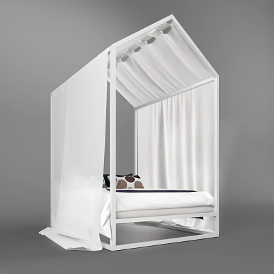 Children's bed 3d model Children's bed 3d model