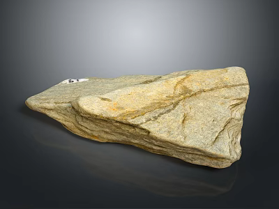 Natural Rustic Stone With Unique Surface Texture Ideal For Indoor Outdoor Decor 3d model