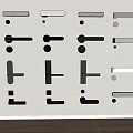 Modern Metal Door Handle Designs In Various Styles For Home Decor