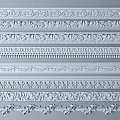 Decorative Cornice Molding With Various Intricate Patterns For Interior Design 3d model