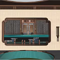 Hanyue Mansion Traditional Chinese Entrance With Wooden Gate And Plaque Design