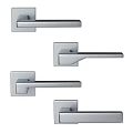 Modern Stainless Steel Door Handles With Sleek Design And Various Styles For Interior Doors