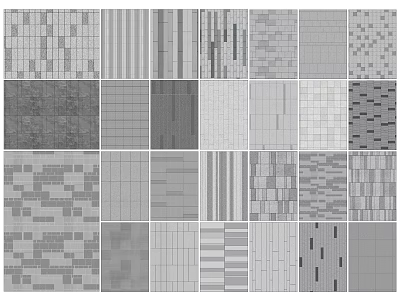 Modern Stone Paving Pavement Square Paving Ground Paving Road Paving Commercial Paving Gradual Paving 3d model