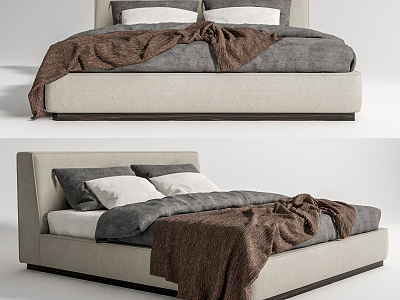 Modern Double Bed model