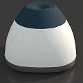 Modern Daily Use Appliance White Body Dark Blue Lid With Knob Control And Blue Indicator