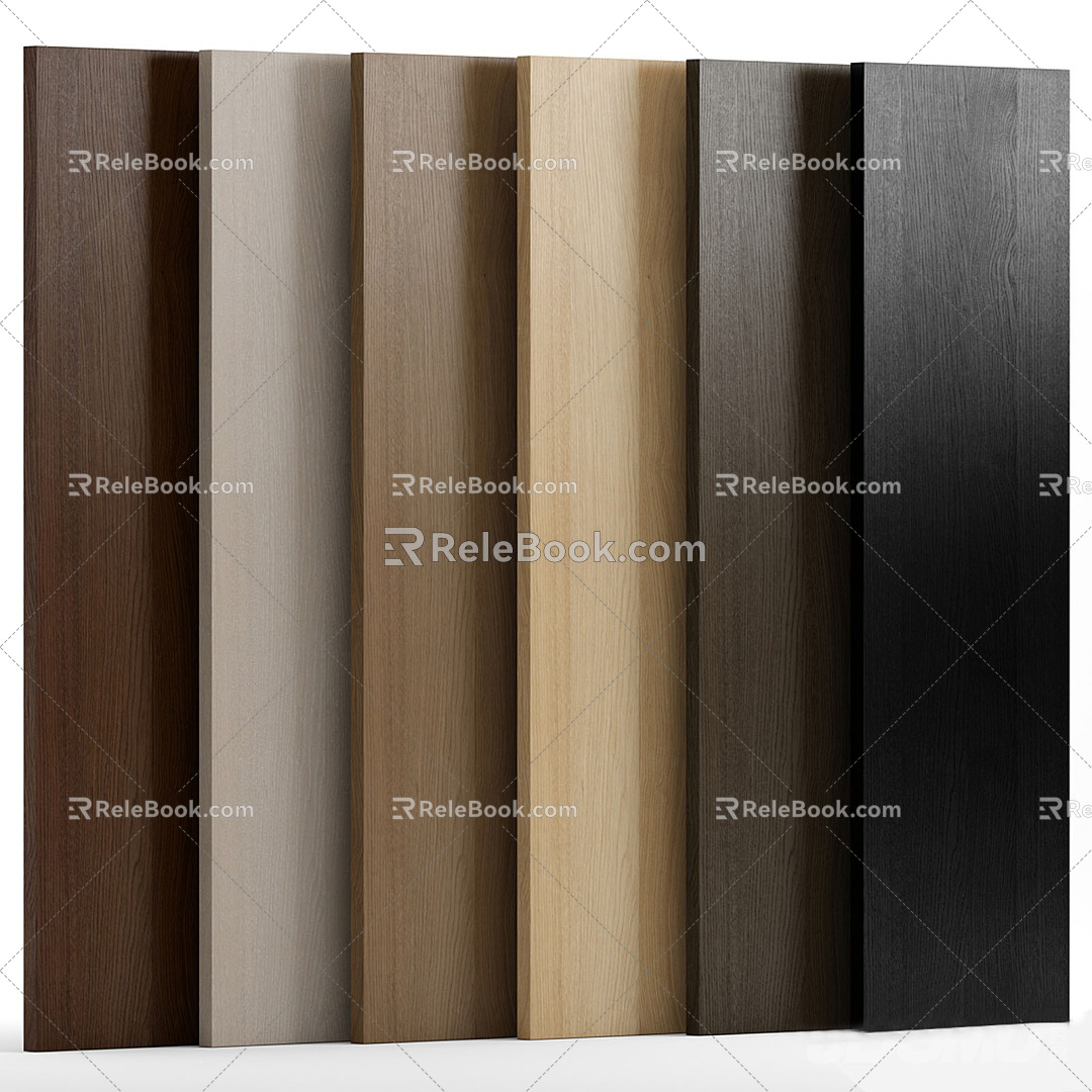 Modern wall panel 3d model