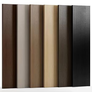 Modern wall panel 3d model