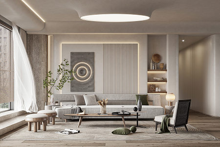 The Silent Living Room 3d model