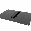 Black Glass Electric Cooktop Modern Touch Control Built-in Kitchen Hob With Red Indicators