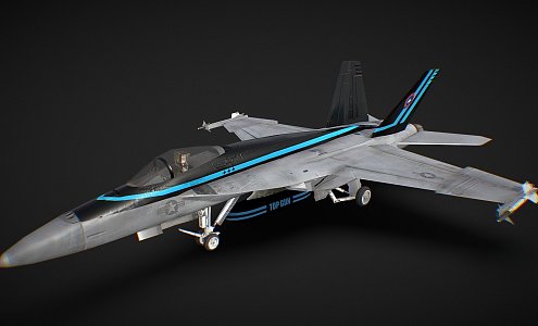 Hornet Fighter 3d model