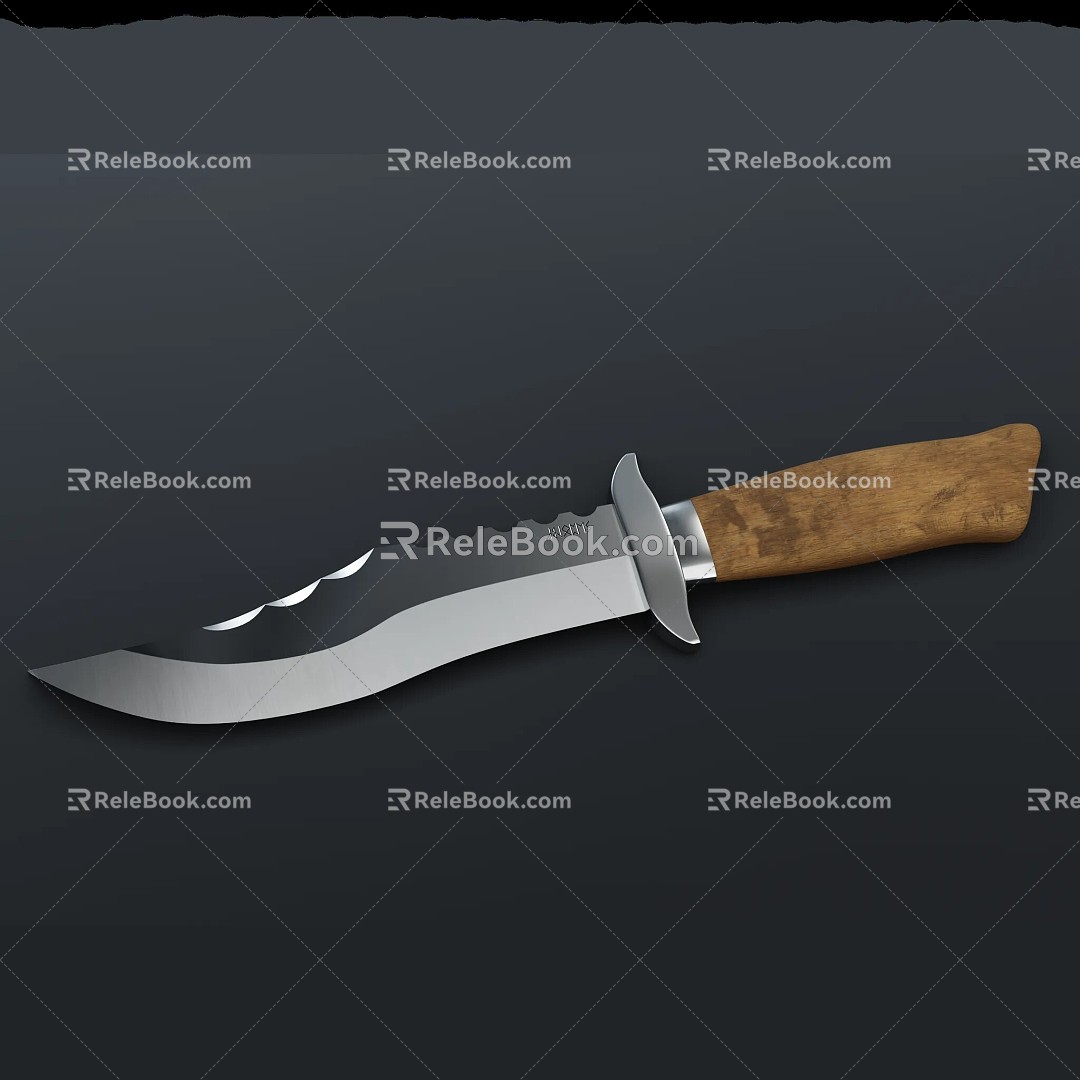 Dagger Knife Knife Dagger 3d model