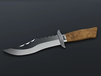 Dagger Knife Dagger 3d model