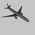 Qantas Passenger Airplane With White Body Red Tail And Spirit of Australia Livery