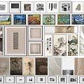 Other Various Artworks And Decorative Paintings In Diverse Styles And Frames