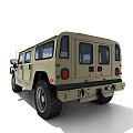 Beige Off Road Utility Vehicle With Sturdy Design Front Grille Guard And Large Tires