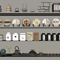 New Chinese Tea Set 3d model