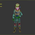 Futuristic Astronaut Spacesuit Design With Helmet Glowing Accents And Boots