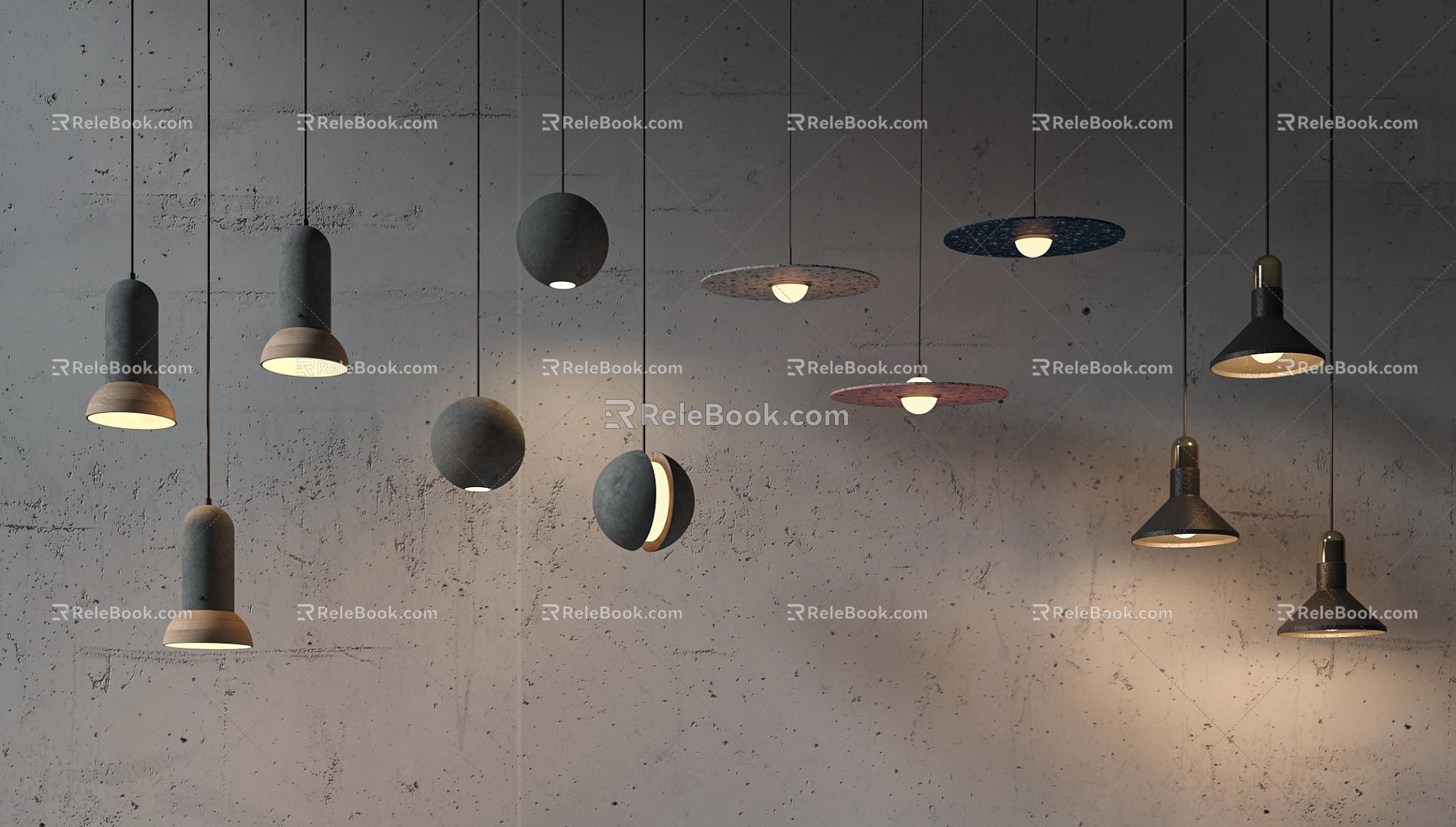 Pendant lamp model