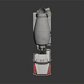 Red And White Heavy Duty Concrete Mixer Truck With Large Mixing Drum