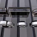 Modern Contemporary Ceiling Lights With Metal Glass Design Square Round For Home Interior