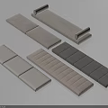 Various Colored Different Styles Long Rectangular Padded Cushions With Stitches