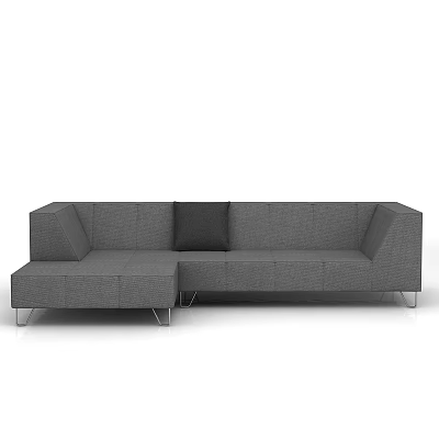Modern Multiplayer Sofa Multiplayer Corner Sofa 3d model