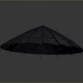 Modern hat 3d model