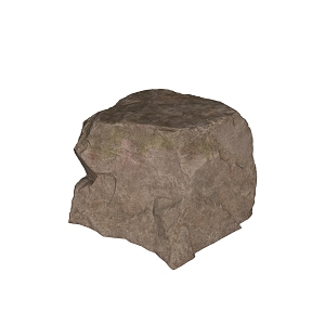 Modern Realistic Scanning Stone Rock Granite Natural Landscape 3d model