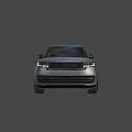 Modern Luxury Silver SUV with Sleek Exterior Design LED Headlights and Black Wheels