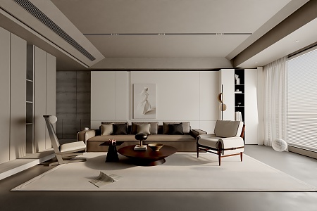 Living room 3d model