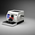 Desktop Commercial Equipment With White Black Design LCD Display And Control Panel