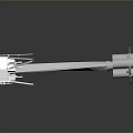 Modern Satellite With Blue Solar Panels White Structural Components And Reflective Surface