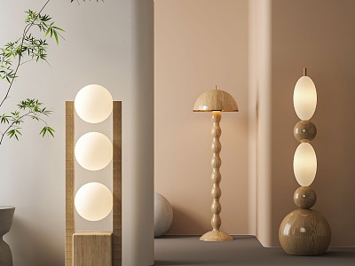 Modern floor lamp model