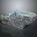 Natural Wooden Stone With Rough Texture And Earthy Color Tones For Decorative Use