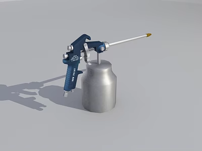 Dust blowing gun dust blower portable blower large blower 3d model