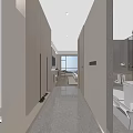 Modern Hotel Guest Room Interior With Comfortable Bed Armchairs And Decorative Wall Art