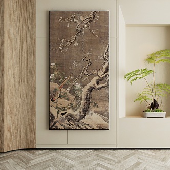 New Chinese Decorative Painting 3d model