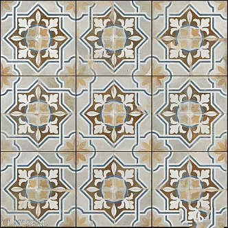 Modern component Peronda clay seal Spanish ceramic 3d model