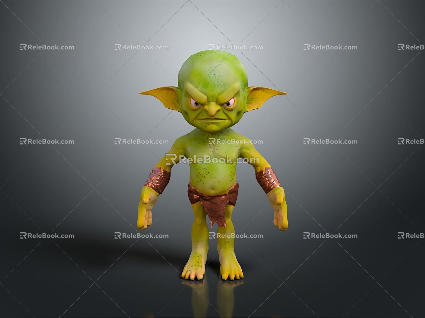 Goblin Monster Monster Ttroll Mountain Essence Alien Monster Alien Monster Alien Monster 3d model