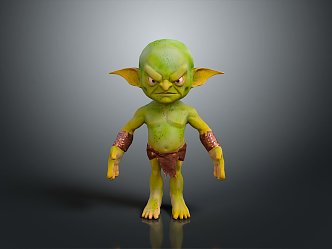 Goblin Monster Ttroll Mountain Essence Alien Monster Alien Monster Alien Monster 3d model