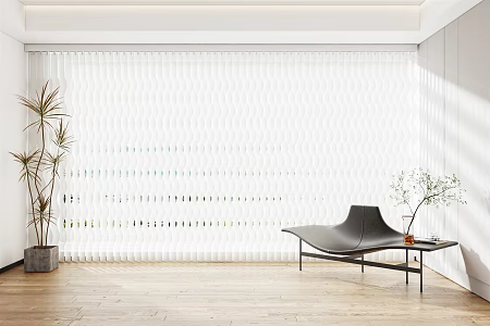 Modern Curtain Dream Curtain 3d model